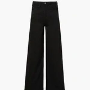 WeWoreWhat Wide Leg Jean Black